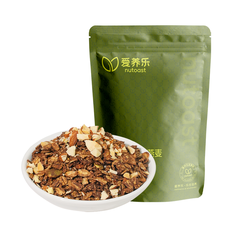 【露露黄了】新农哥x爱养乐巴旦木可可燕麦250g*2袋,零食/坚果/特产,坚果制品,淘宝优惠券,粉丝福利购,淘宝优惠卷