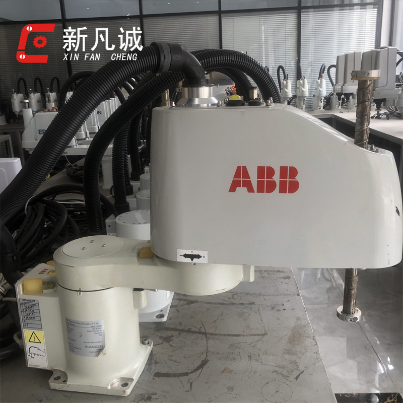 二手ABB IRB910SC SCARA机器人3KG装配搬运分拣桌面四轴机械手臂