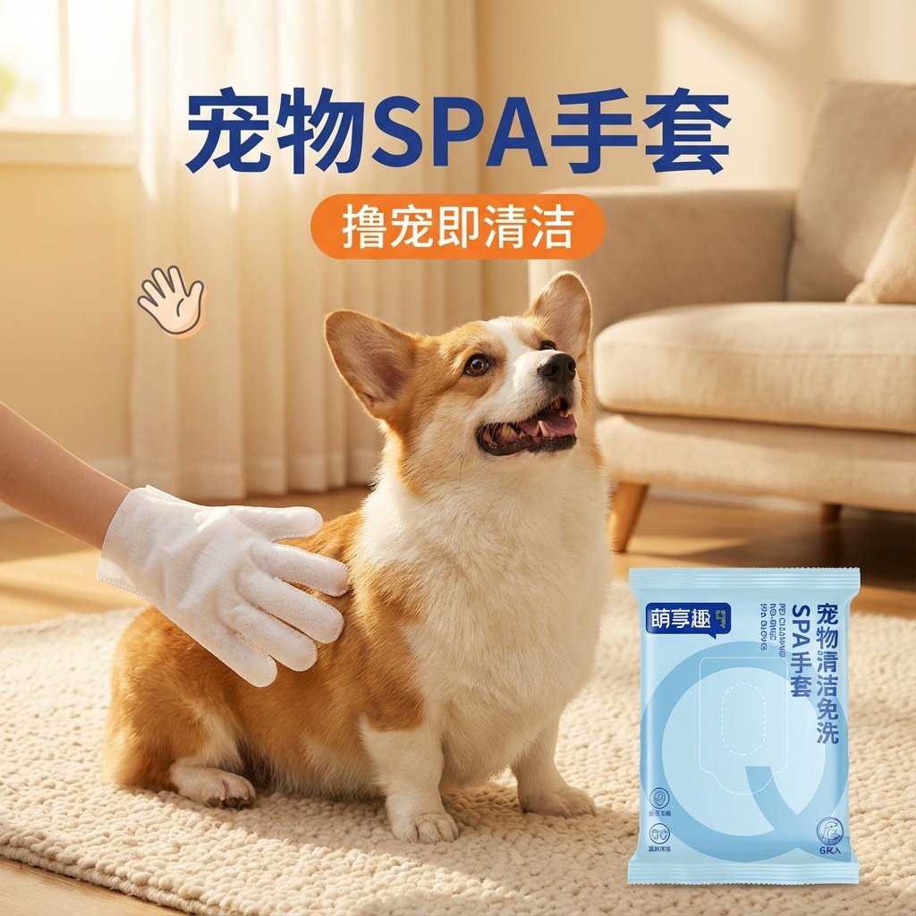 萌享趣宠物免洗清洁手套加大加厚家庭装宠物护理湿纸巾宠物款,宠物/宠物食品及用品,其他美容护理用品,淘宝优惠券,粉丝福利购,淘宝优惠卷