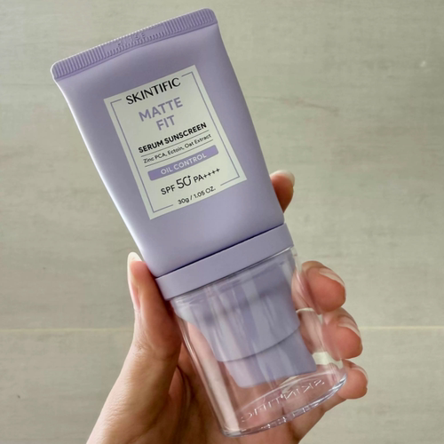 在途泰国Skintific哑光控油精华防晒霜30gSPF50清爽不粘腻