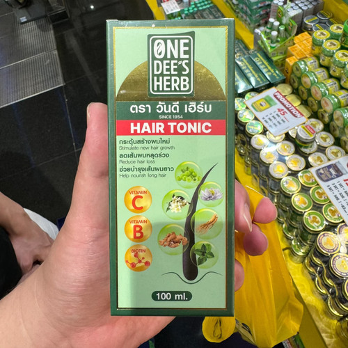 在途泰国 ONE DEE'S HERB草本护发素滋养刺激新生减少脱落100ml