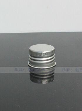 24mm口径电化铝盖 化妆品瓶盖 配套塑料瓶 铝瓶