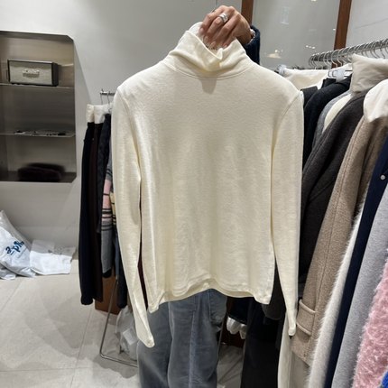 闪闪家 韩国东大门代购TEMPTING软糯舒适高领打底衫