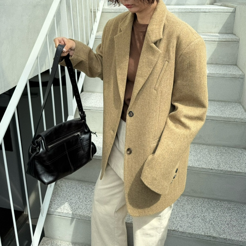 OLISEOUL时髦洋气学院风西装