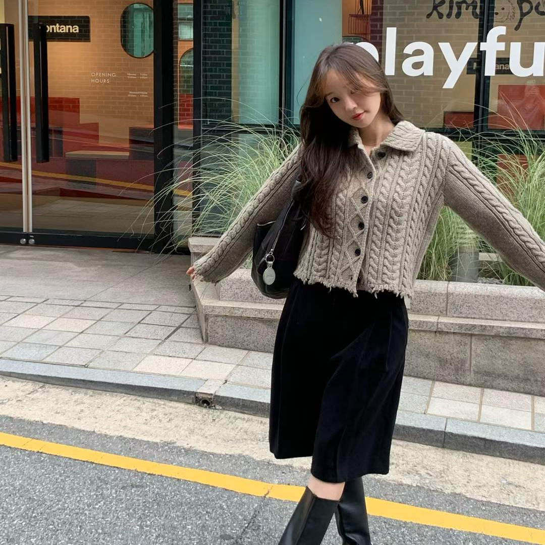 TOOGOOD美利奴羊毛麻花纹