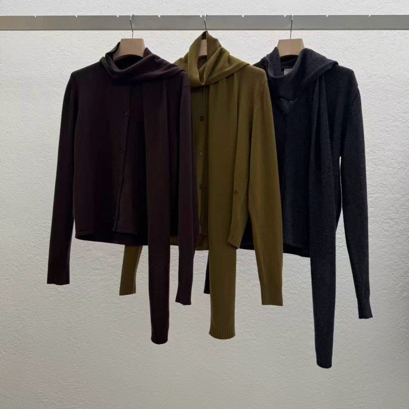 STATEMENT羊毛100%领结环绕针织