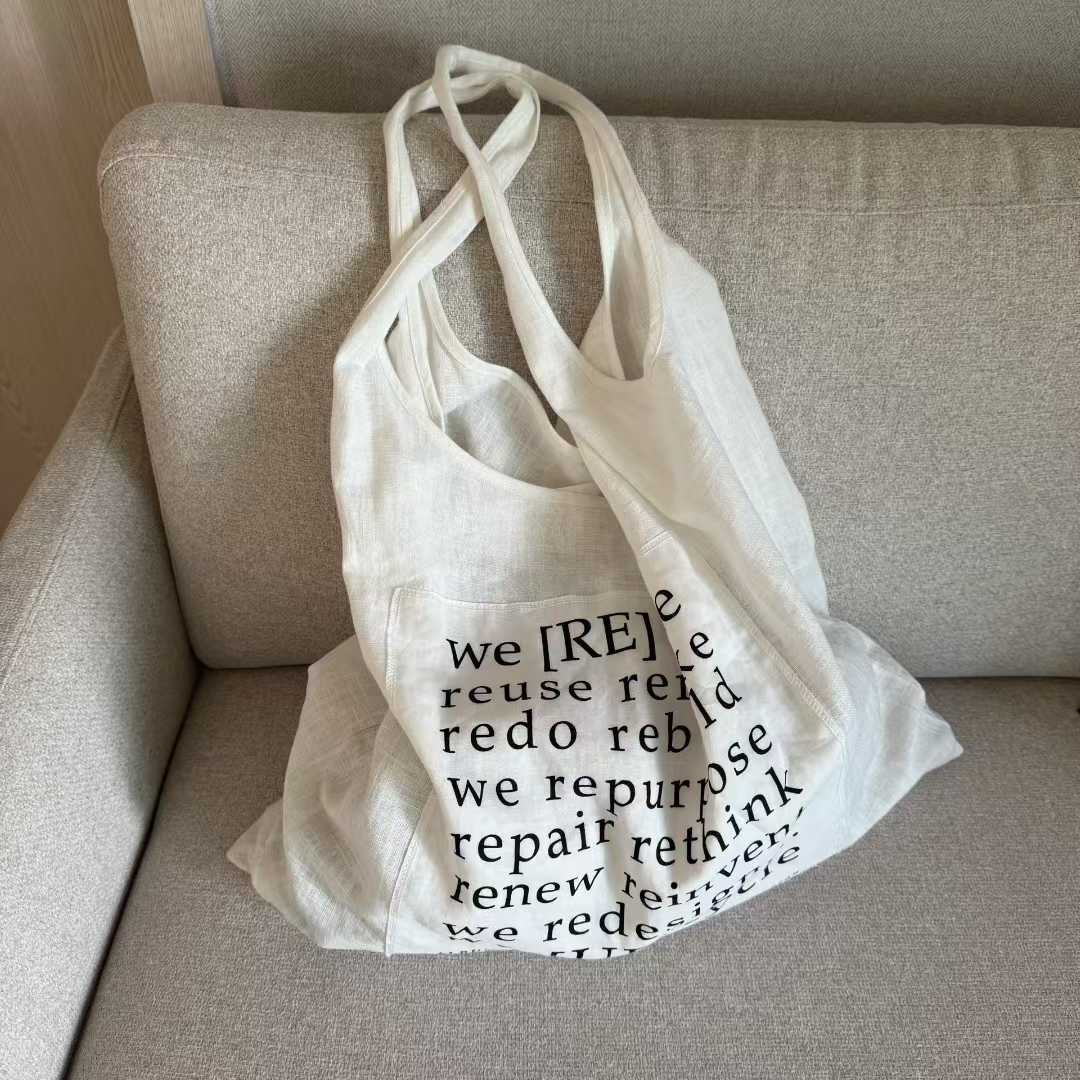 韩国代购字母印花休闲时尚单肩包