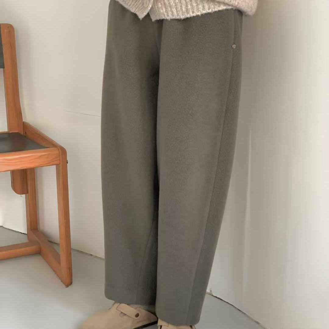 EGG浣熊毛羊毛羊绒混纺舒适休闲