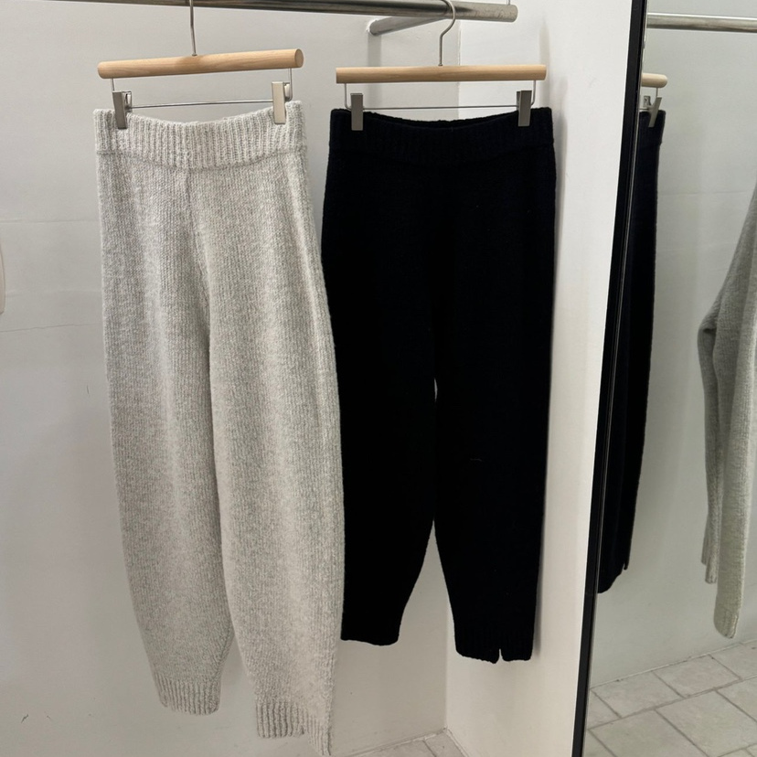 REGULARLY/PLACOR柔软舒适针织裤