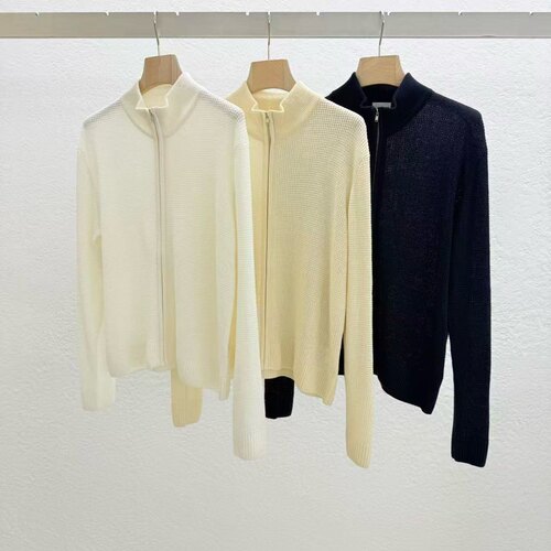 STATEMENT亚麻混纺华夫格外套