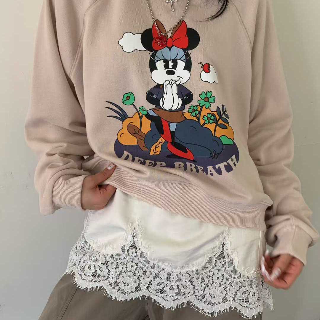 现货韩国TARABYMOTION米妮卫衣