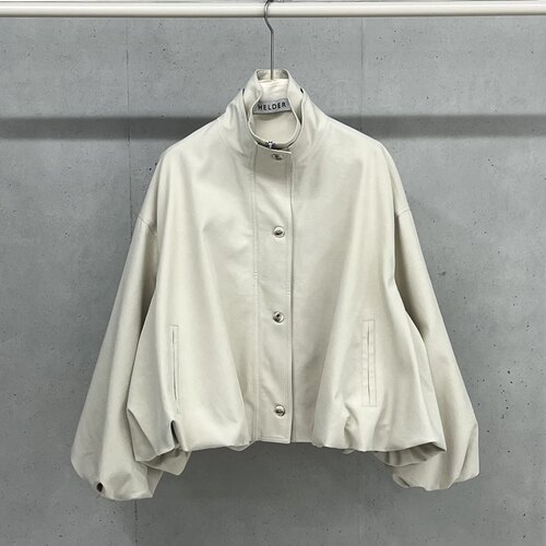 HELDER-P双层立领休闲蓬蓬短外套