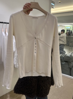 闪闪家 韩国东大门代购VEGETABLE春季新款蕾丝性感长袖t