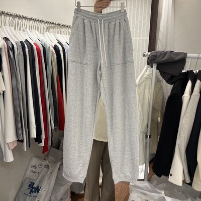 UNDERSTANDING舒适休闲系带卫裤