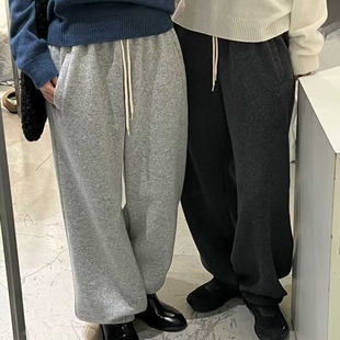 TASTE柔软舒适秋冬宽松休闲卫裤 闪闪家 韩国东大门代购