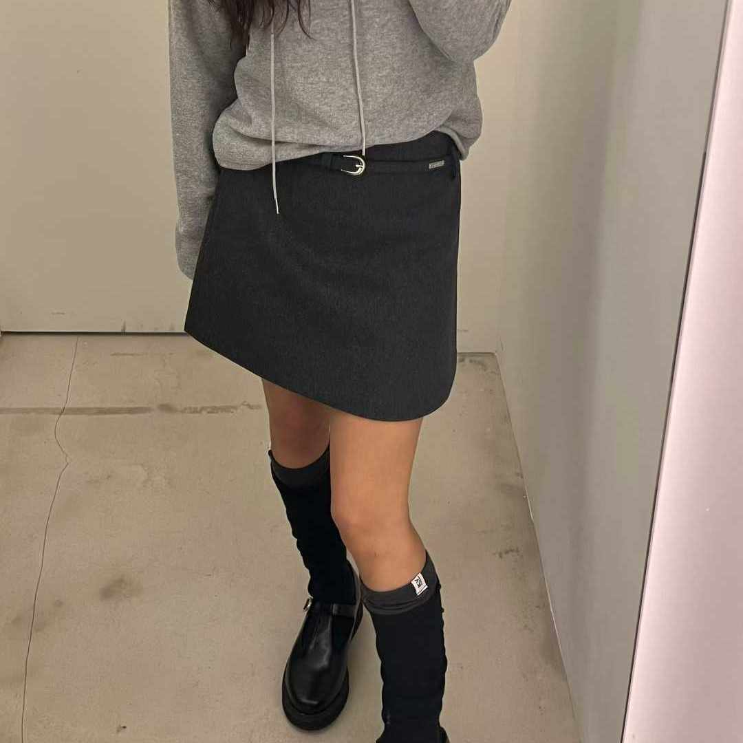 现货LOVEYOUSOMUCH时髦毛呢