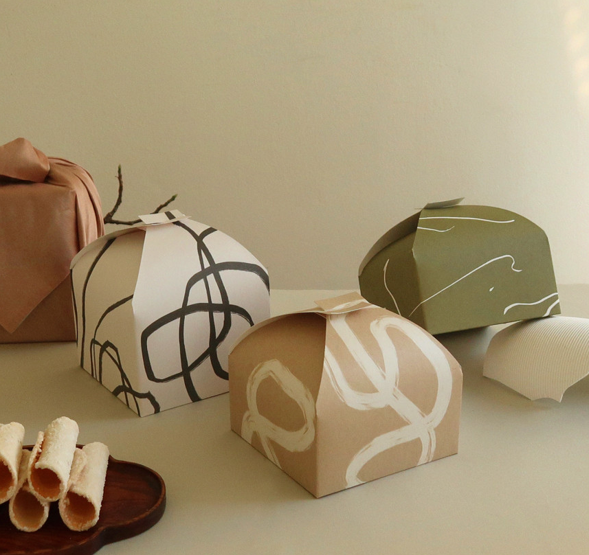 包装烘焙蛋糕青团侘寂糕点芝士