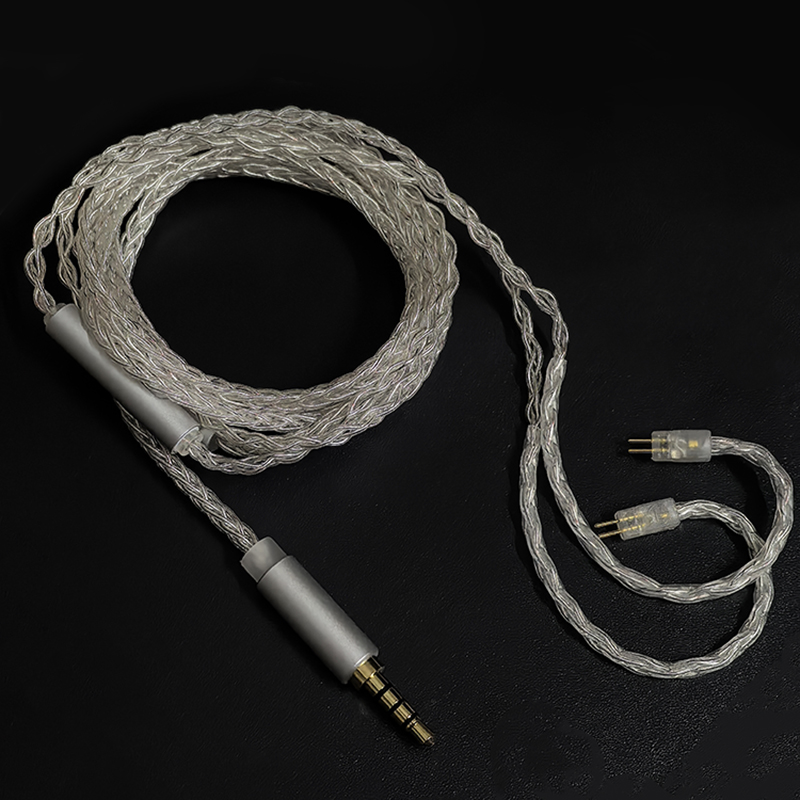 通用型0.78双针耳机线HIFI级音质
