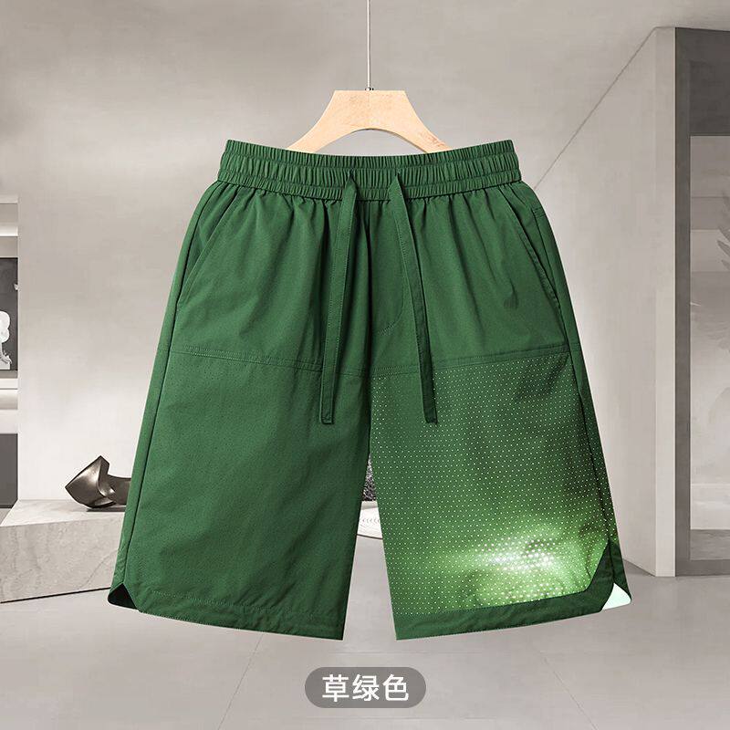 男士网眼短裤夏季潮流透