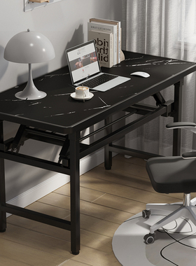 可折叠桌电脑桌台式免安装书桌家用餐桌办公桌卧室学习桌摆摊桌子