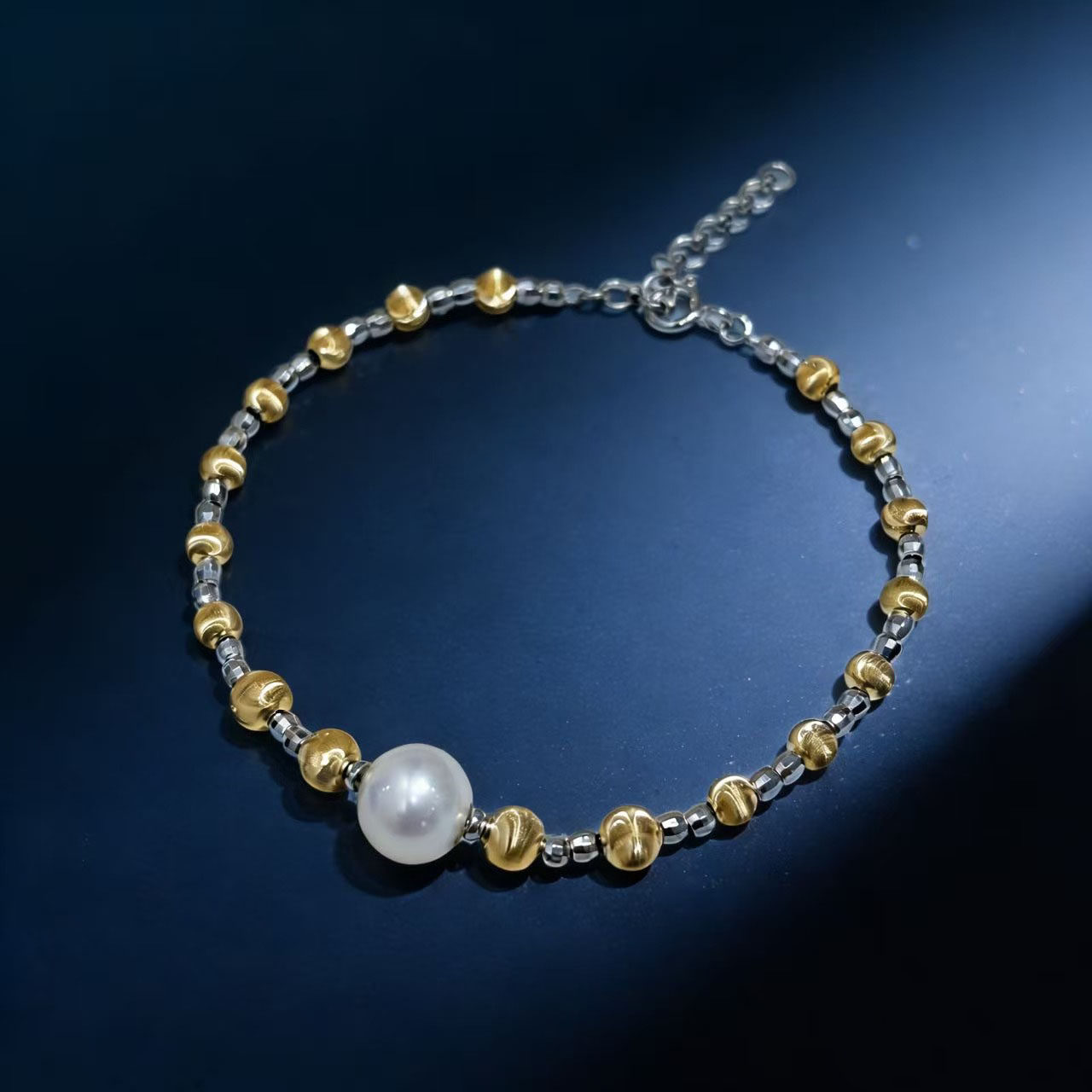 DIY珍珠配件 S925纯银手链空托 时尚款分色手镯女 配8-11mm圆巴椭,饰品/流行首饰/时尚饰品新,其他DIY饰品配件,淘宝优惠券,粉丝福利购,淘宝优惠卷