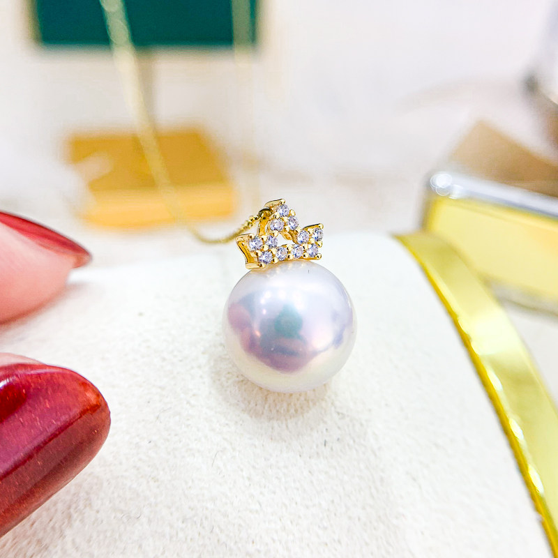 DIY珍珠小配件 S925纯银饰品 皇冠金色银色吊坠空托 配9-14mm圆珠,饰品/流行首饰/时尚饰品新,其他DIY饰品配件,淘宝优惠券,粉丝福利购,淘宝优惠卷