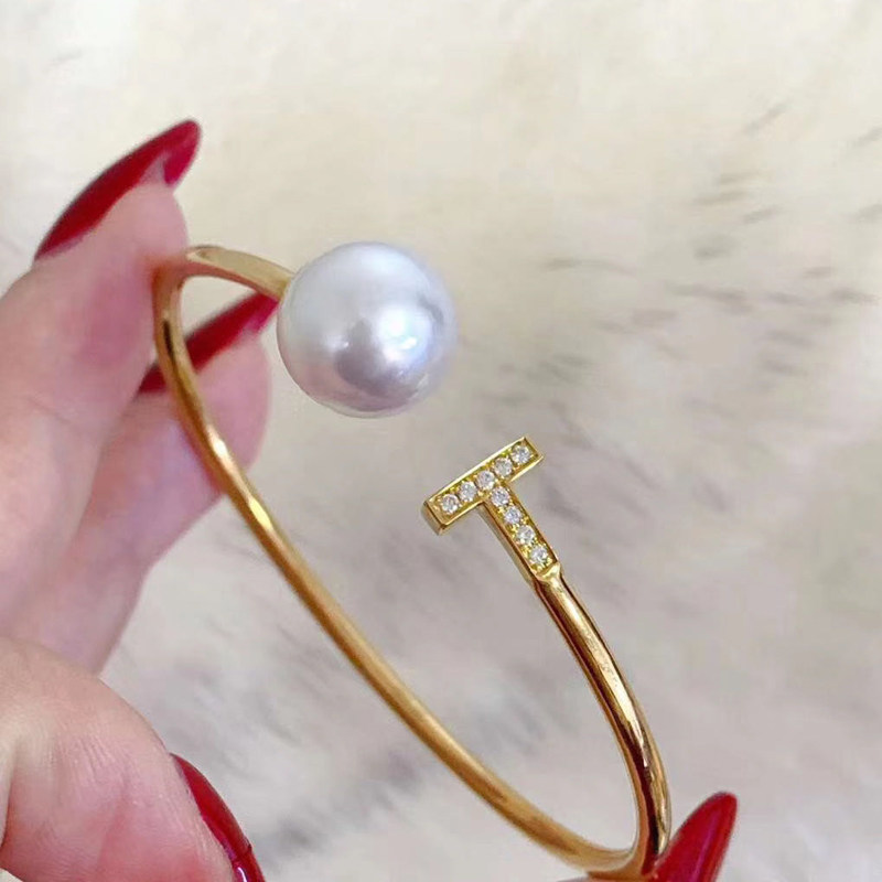 DIY珍珠手链配件 S925纯银饰品手镯空托 k金工艺女 配9-12mm圆珠,饰品/流行首饰/时尚饰品新,其他DIY饰品配件,淘宝优惠券,粉丝福利购,淘宝优惠卷