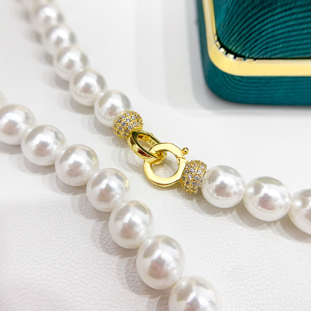 DIY珍珠配件 S925纯银镀白金单排扣 新潮珍珠项链手链毛衣链搭扣,饰品/流行首饰/时尚饰品新,其他DIY饰品配件,淘宝优惠券,粉丝福利购,淘宝优惠卷