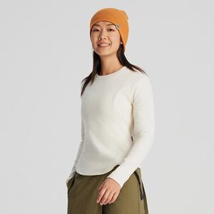 tectop探拓德绒打底衫女士修身内搭抓绒衣登山徒步圆领长袖T恤女