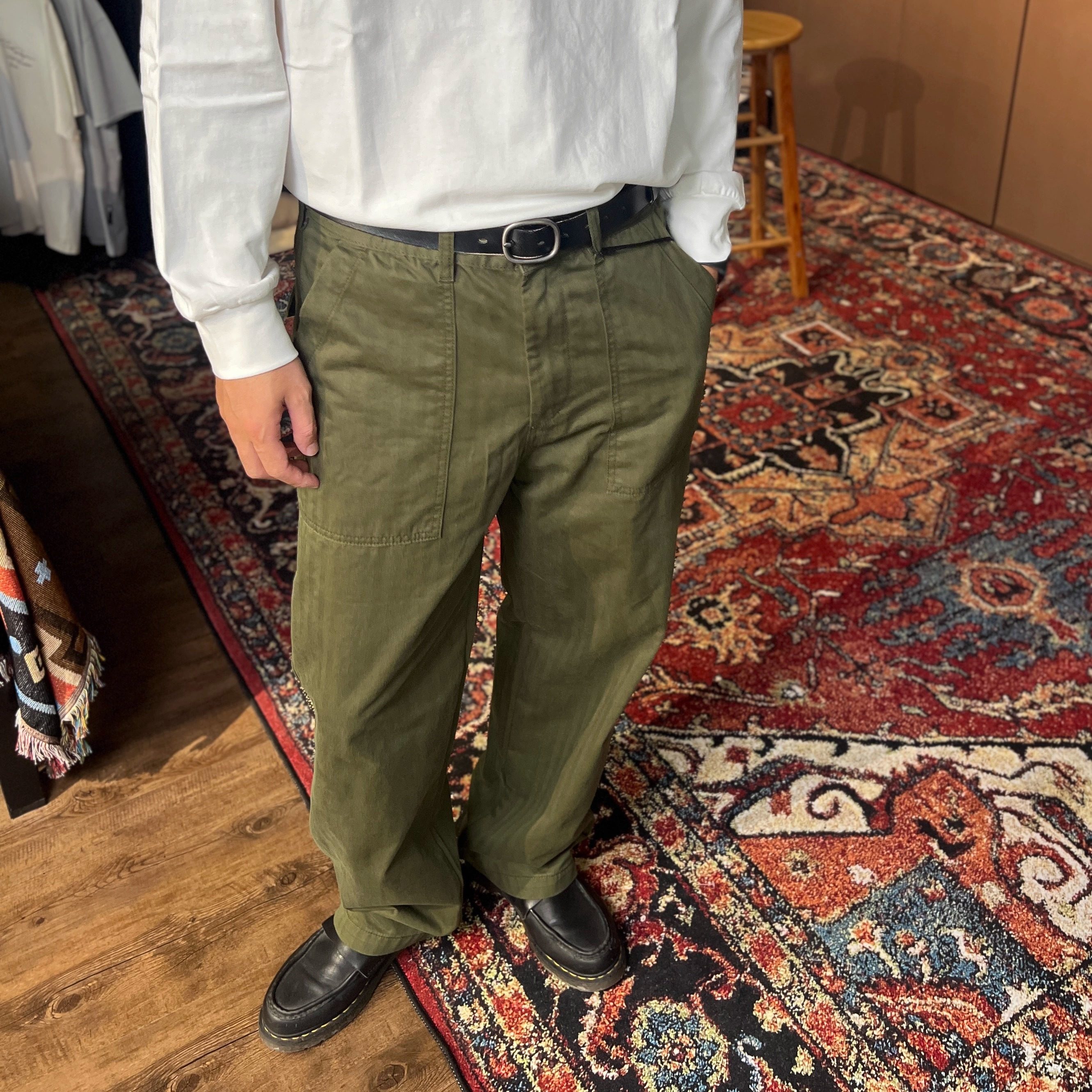 ins同款复古美式阿美咔叽OG-107军裤工装口袋裤人字纹日系休闲裤,男装,休闲裤,淘宝优惠券,粉丝福利购,淘宝优惠卷