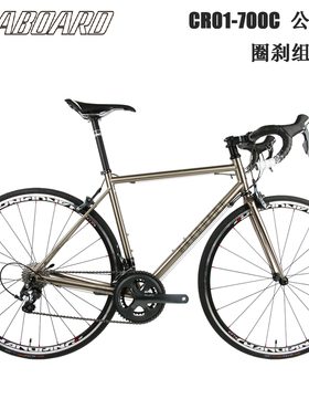 TSUNAMI海啸CR01组装弯把超轻钢架公路自行车700C圈刹喜玛诺变速