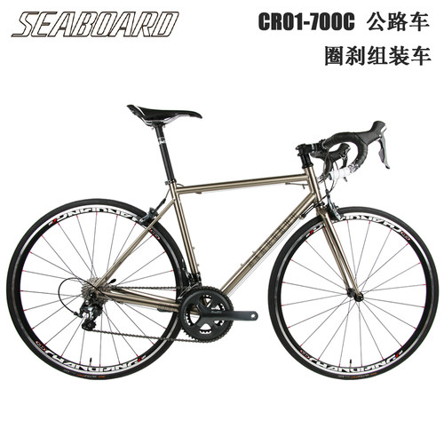 海啸钢架DIY组装公路自行车700C