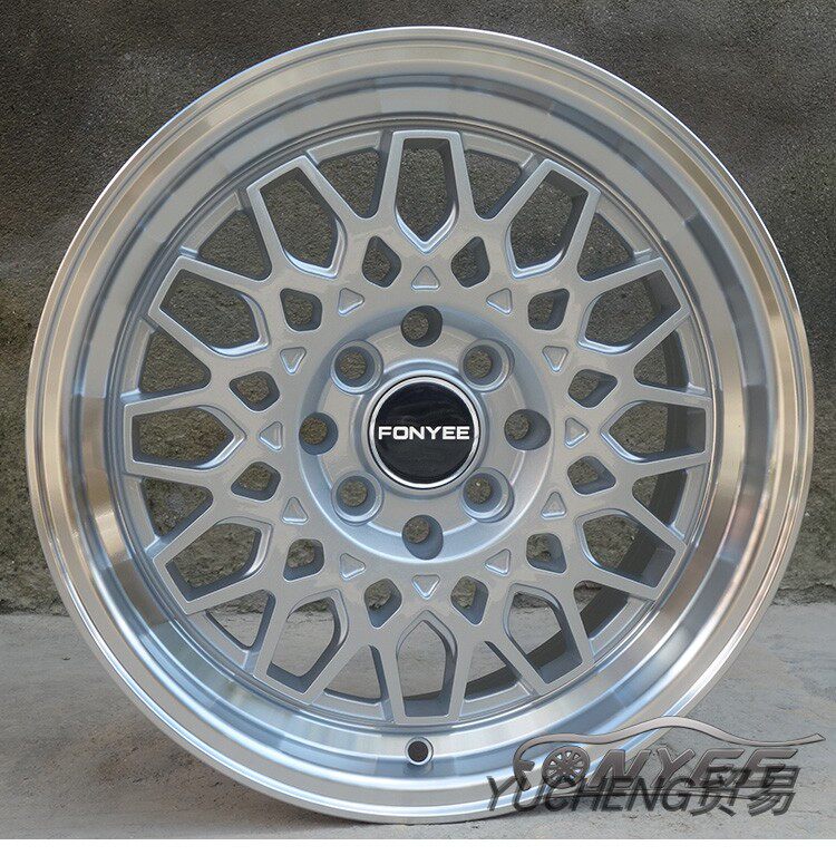 适用于飞度323捷达北斗星威驰迷你奥拓雨燕普桑15寸宽边改装轮毂