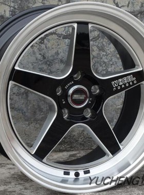 宽边/抛边爆龟轮毂18寸适用于翼神G35锐志350Z朗动皇冠卡罗拉改装