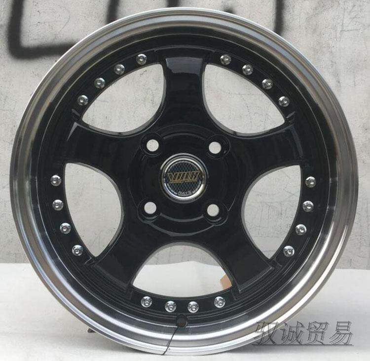 S1宽边改装轮毂15寸适用于捷达马驰普桑锋范赛欧 北斗星 花冠雷凌
