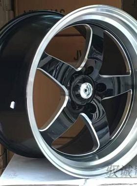 HF风格抛边爆龟改装轮毂18寸适用于锐志皇冠思域劳恩斯雅阁凯美瑞