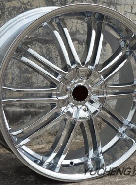 电镀宽边改装轮毂22寸适用于300C/科帕奇CX4牧马人汉兰达冠道战马