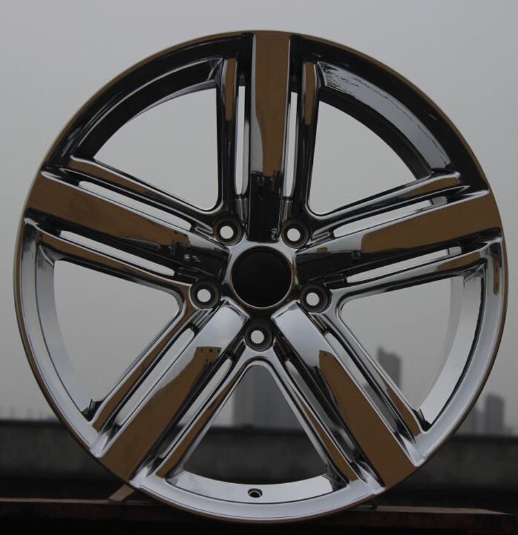 新途锐原装款改装轮毂20寸电镀轮毂Q7卡宴轮毂改装20寸5*130钢圈