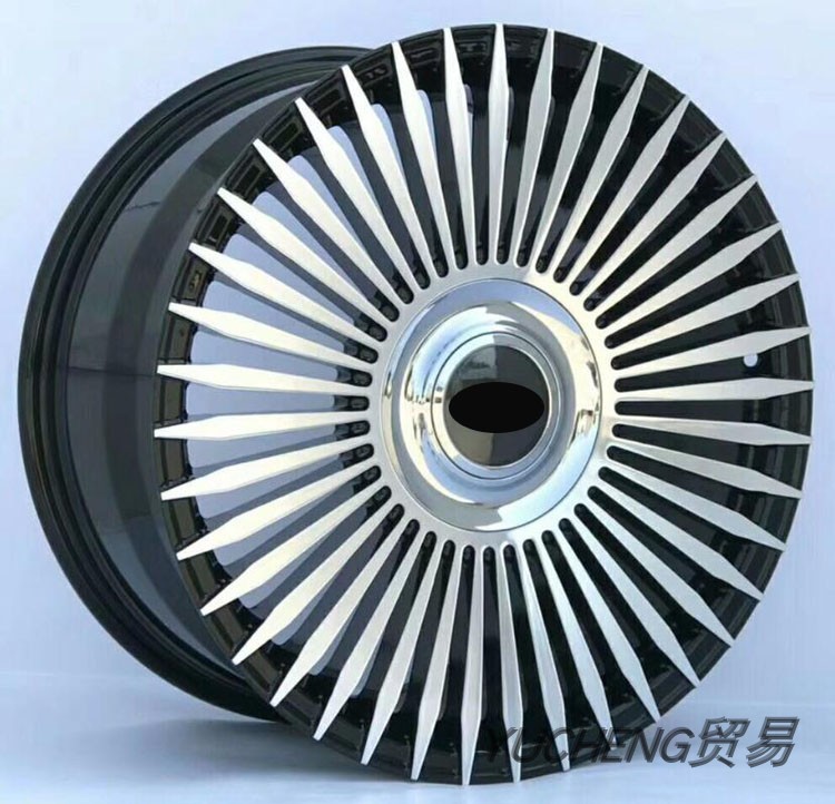 网红锻造轮毂19/20/21/22寸马坎卡宴Q7揽胜发现4/ML级GL级S级7系