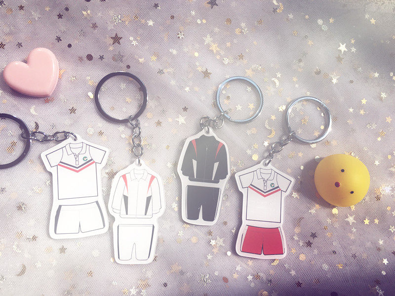 汕头市第一中学校服钥匙扣纪念品