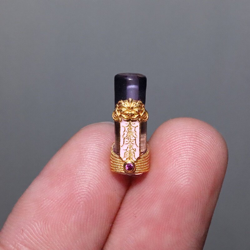 天然紫水晶镶嵌s925纯银隔珠