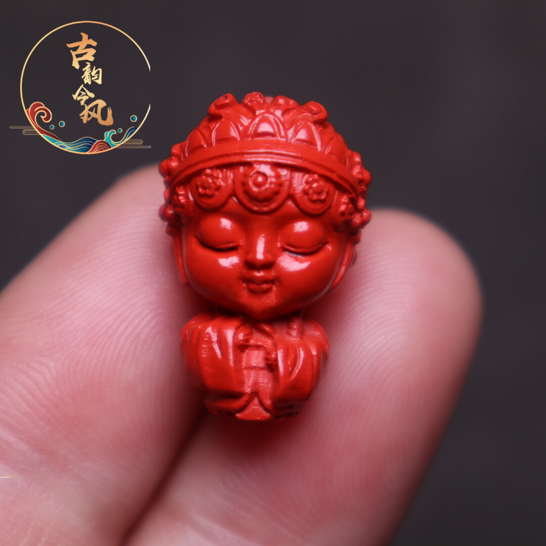 小串饰朱砂diy本命年饰品