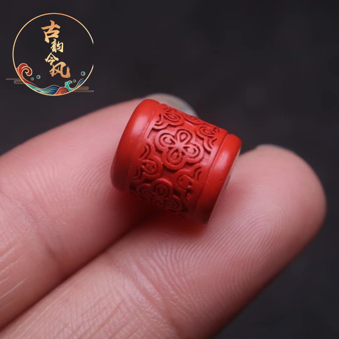 好看百搭朱砂辰砂diy饰品