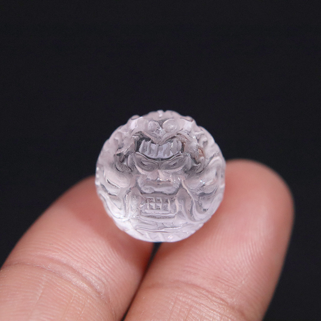 天然白水晶龙珠隔珠散珠