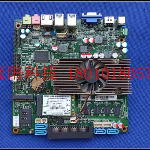 Piesia/派勤 TOP77 REV:1.20 千兆网2*MINI-PCIE 广告一体机主板
