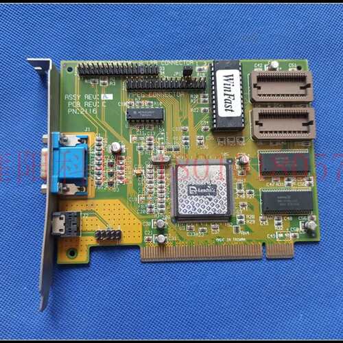 工控机显卡 PCI显卡 PCB REV:C PN:2116 winfast 测好议价