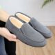 软底防滑舒适休闲开车鞋 老北京布鞋 加绒加厚保暖豆豆鞋 冬季 男棉鞋