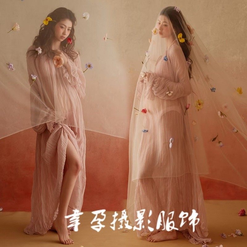 影楼新款孕妇拍照摄影服装仙气氛围感连衣裙孕妈咪艺术照摄影服装,个性定制/设计服务/DIY,动漫/cos制服定制/加工,淘宝优惠券,粉丝福利购,淘宝优惠卷