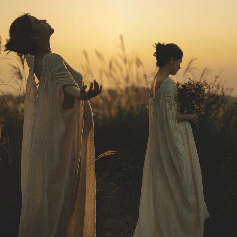 影楼新款孕妇照服装新中式禅意风连衣裙复古风孕妈咪大肚照写真,户外/登山/野营/旅行用品,其他户外服装,淘宝优惠券,粉丝福利购,淘宝优惠卷