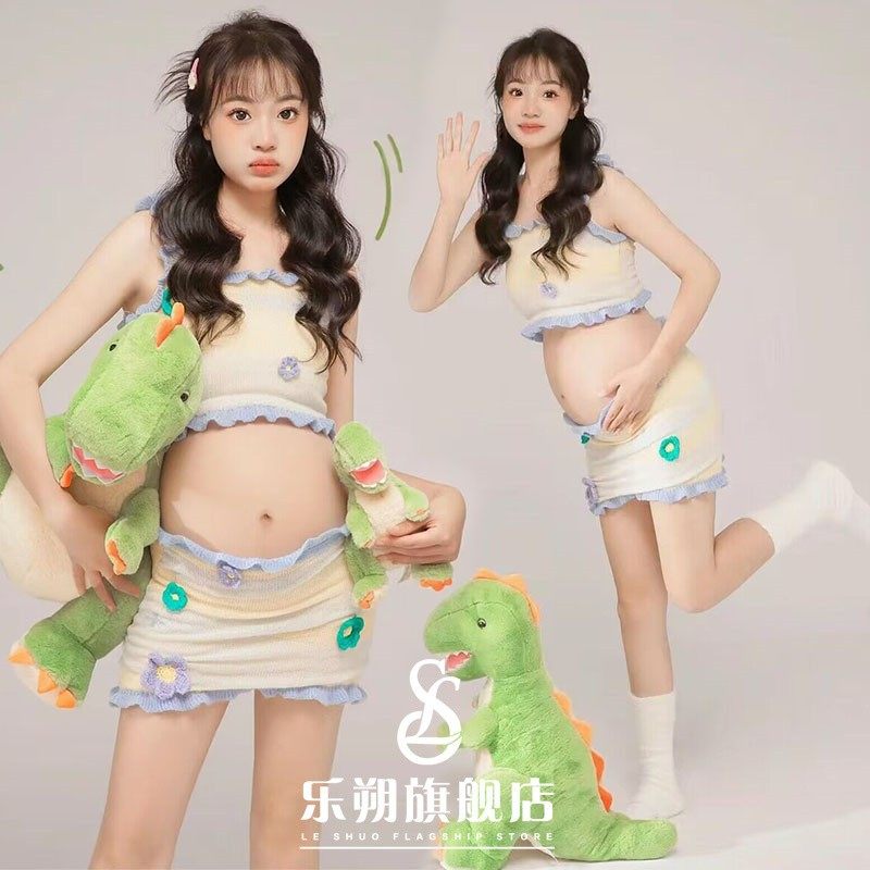 新款龙年孕妇照喜庆主题影楼孕妇可爱红色孕妈咪大肚艺术摄影服装,男装,其他民族服装,淘宝优惠券,粉丝福利购,淘宝优惠卷